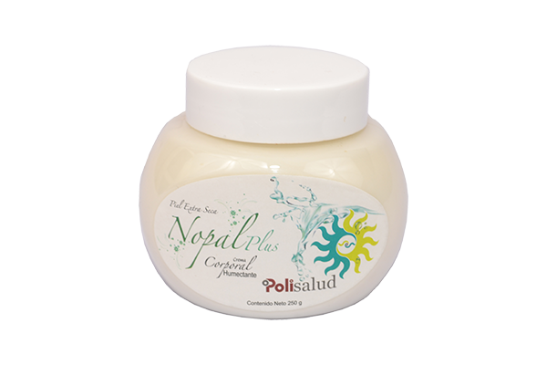 Crema Corporal Nopal Plus, previene las estrías protege la piel y la